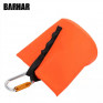巴哈 BARHAR 8升拋擲袋/收納袋/工具袋/器材袋 橘色(附蓋子)
